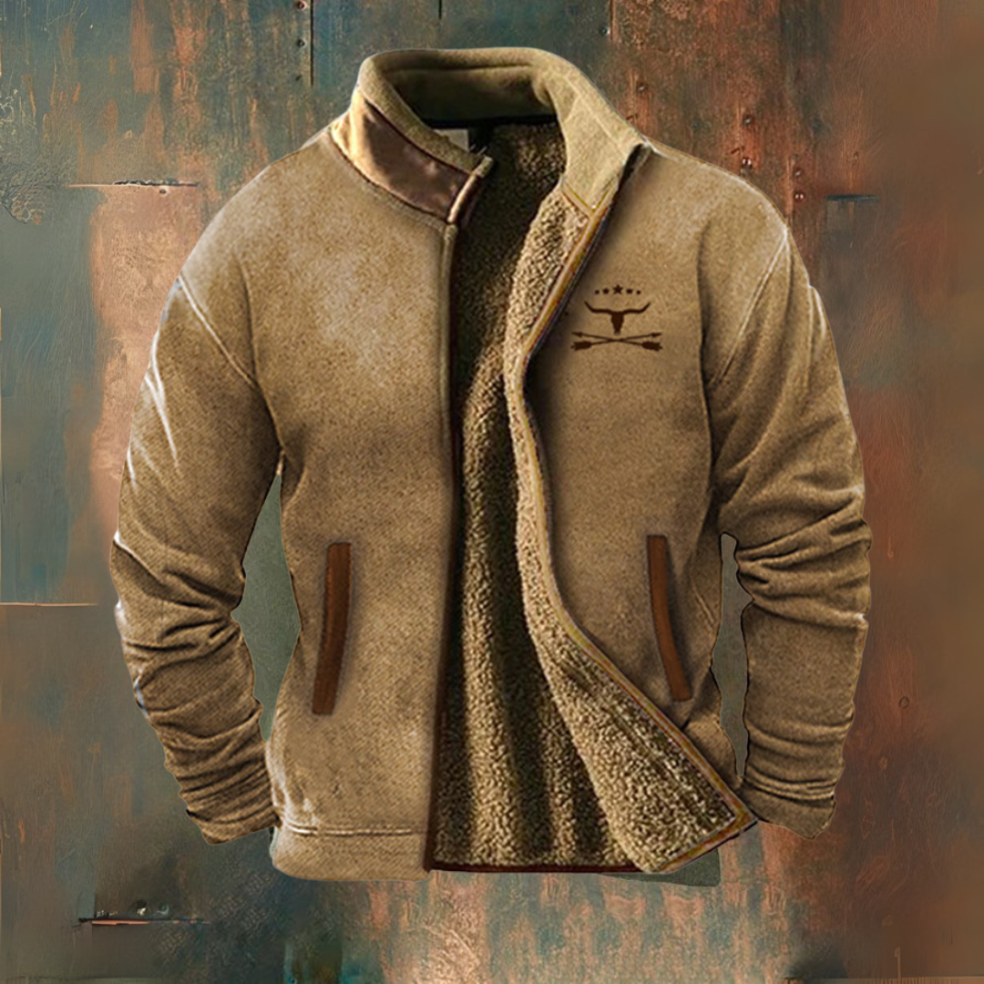 Komfortable Strickjacke für Herren