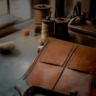 Lila | Klassische Schultertasche