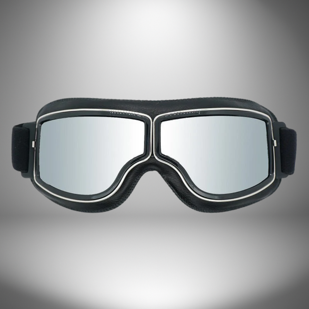 FELIX – Motorradbrille Retro mit UV-Schutz