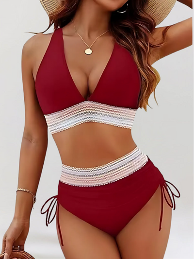 Marija - Bikini-Set mit hoher Taille und Bauch-Formung