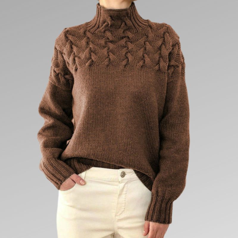 Harriet - Eleganter Rollkragenpullover