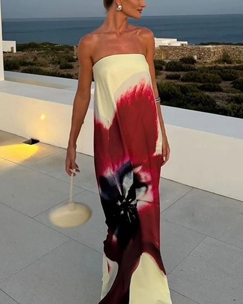 Mati - Elegantes Blumenkleid