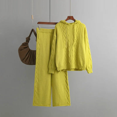 Firenze™ - Super Bequemes Oversize-Strickkombinationsensemble