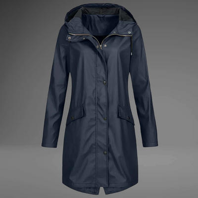 MONICA – Eleganter Trenchcoat mit Kapuze