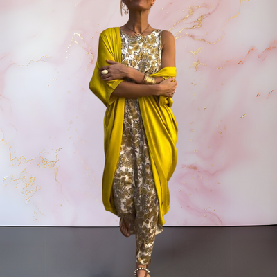 Daniela - Elegantes Kleid mit Strickjacke