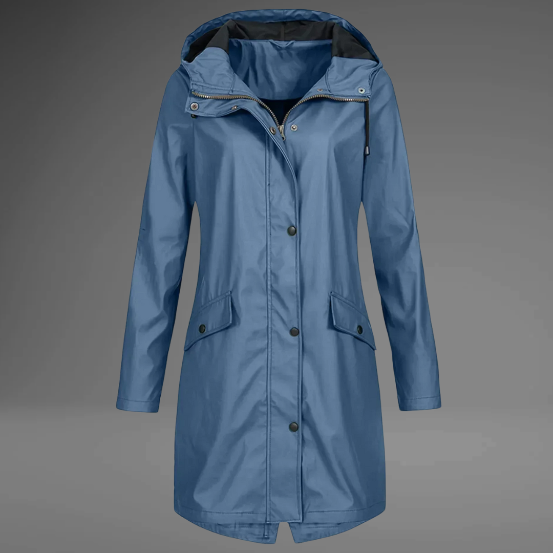 MONICA – Eleganter Trenchcoat mit Kapuze