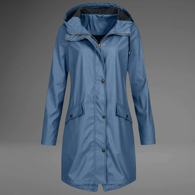 MONICA – Eleganter Trenchcoat mit Kapuze