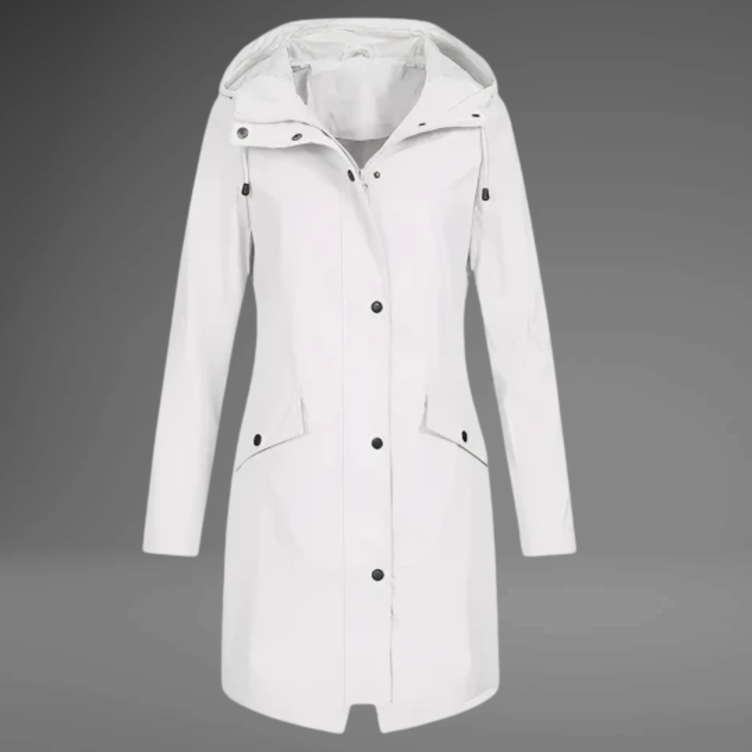 MONICA – Eleganter Trenchcoat mit Kapuze