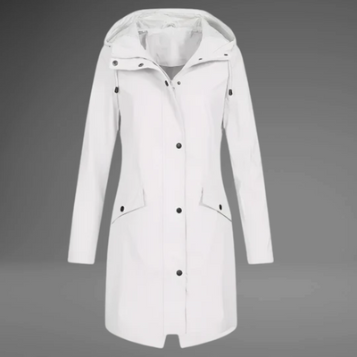 MONICA – Eleganter Trenchcoat mit Kapuze