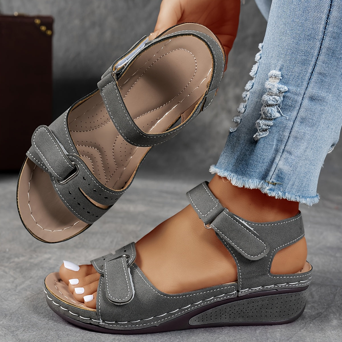 Lotte - Stilvolle orthopädische Sandalen