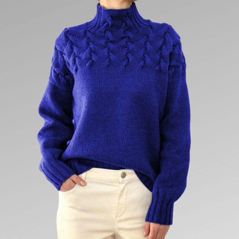 Harriet - Eleganter Rollkragenpullover