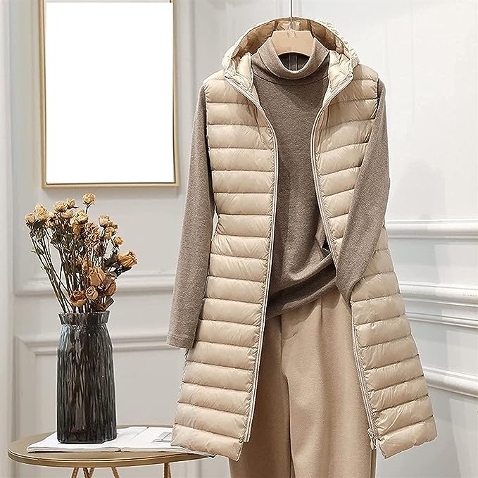 ROMI – Leichtes Gilet mit Kapuze für Frühling & Sommer