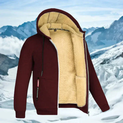 Gilben - Winterjacke für Männer mit Kapuze und Fleece-Futter