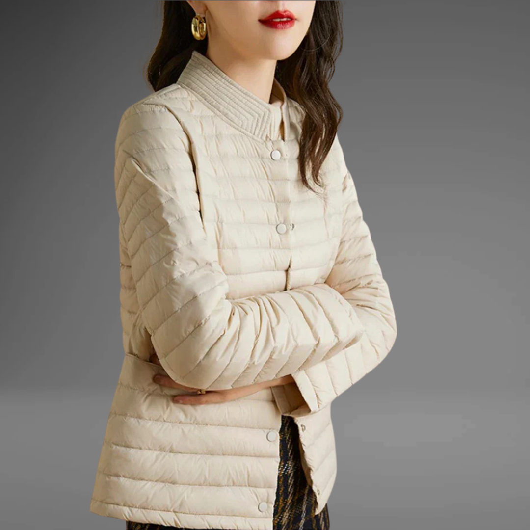 LUCIANA – Feine Seidenjacke für Frühling & Sommer