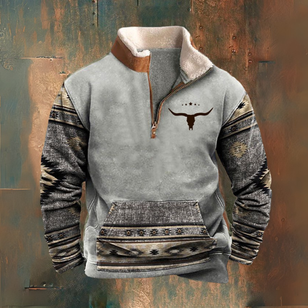 RODEO — Halb-Reißverschluss Herbst-Winter Jacke