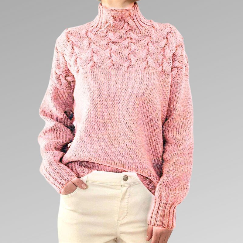 Harriet - Eleganter Rollkragenpullover