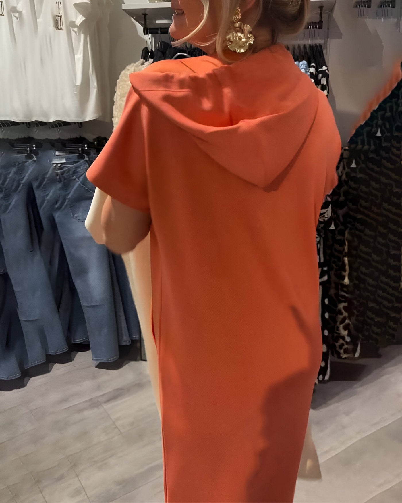 Vera – Lässiges Kapuzenkleid mit Stil