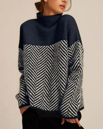 Norah | Baumwoll-Rollkragenpullover