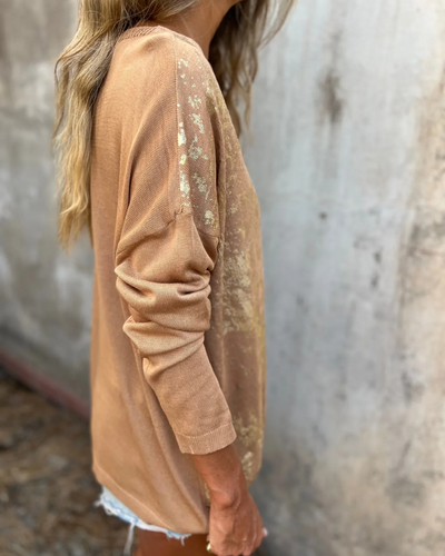 NORTHLINE STUDIO | RELAXED METALLIC STRICKTOP