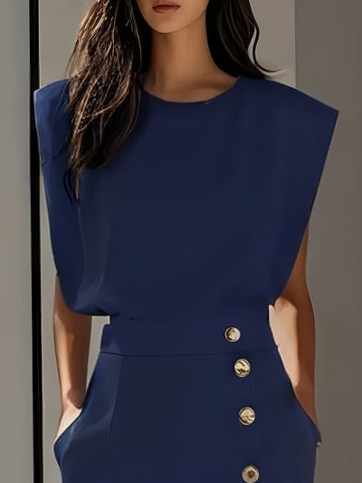 Josefine - Elegantes Midikleid mit Schlitz