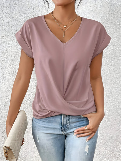 ANA | Elegante Casual-Bluse mit V-Ausschnitt