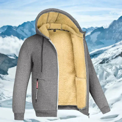 Gilben - Winterjacke für Herren mit Kapuze und Fleece-Futter