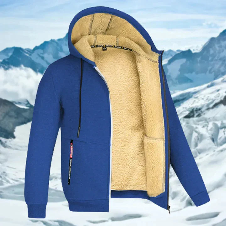 Gilben - Winterjacke für Herren mit Kapuze und Fleece-Futter