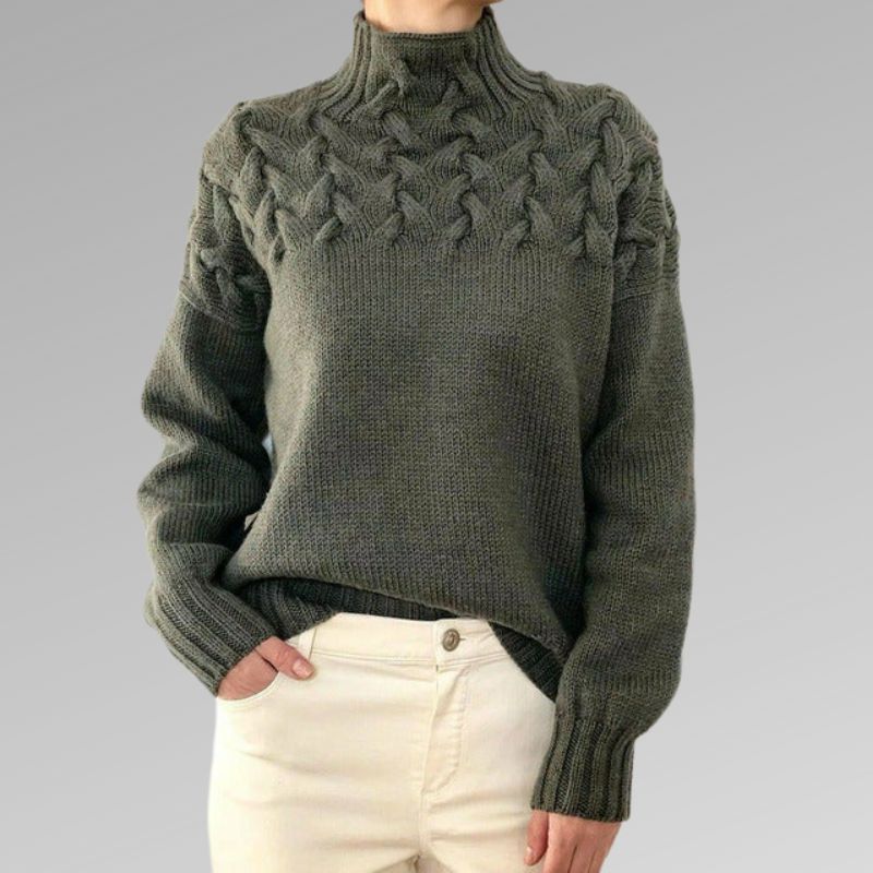 Harriet - Eleganter Rollkragenpullover