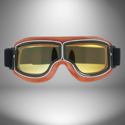 FELIX – Motorradbrille Retro mit UV-Schutz