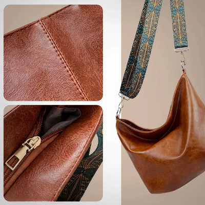 Agnes™ | Vintage Leder Schultertasche