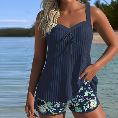 Lara - Tankini-Set mit Blumenmuster