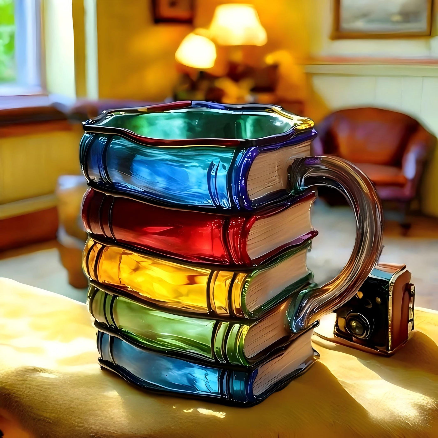 Stacked Stories | Becher – Turm der Farben und Fantasie