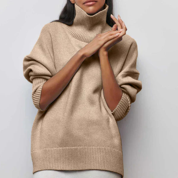 Amandine | Oversized Rollkragenpullover