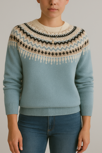 Amanda - Nordischer warmer Pullover