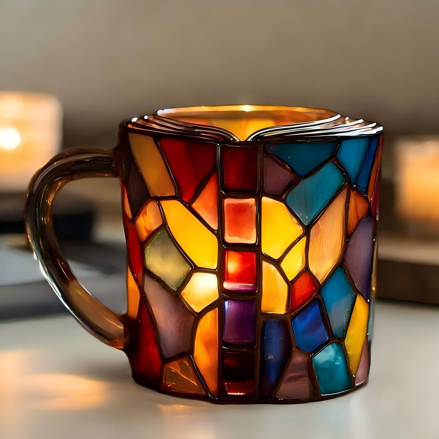 Mosaik | Becher – Handgefertigter Regenbogen in deinen Händen