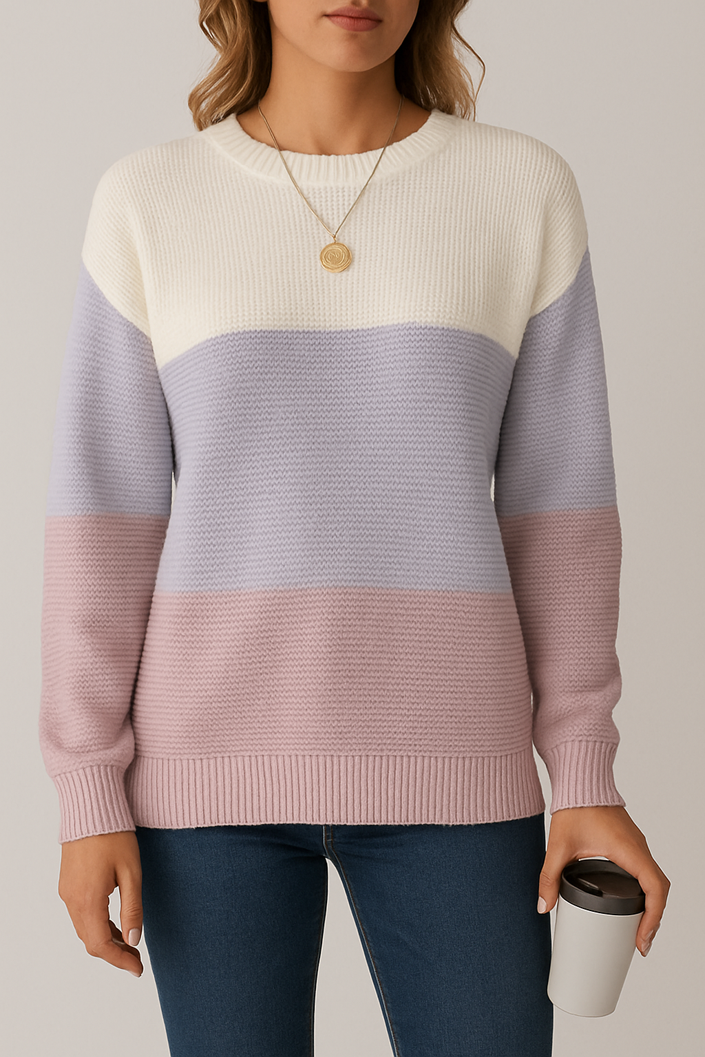 Carly - Weicher Berührungsstrickpullover