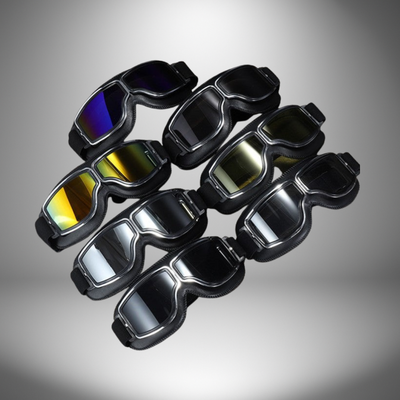 FELIX – Motorradbrille Retro mit UV-Schutz