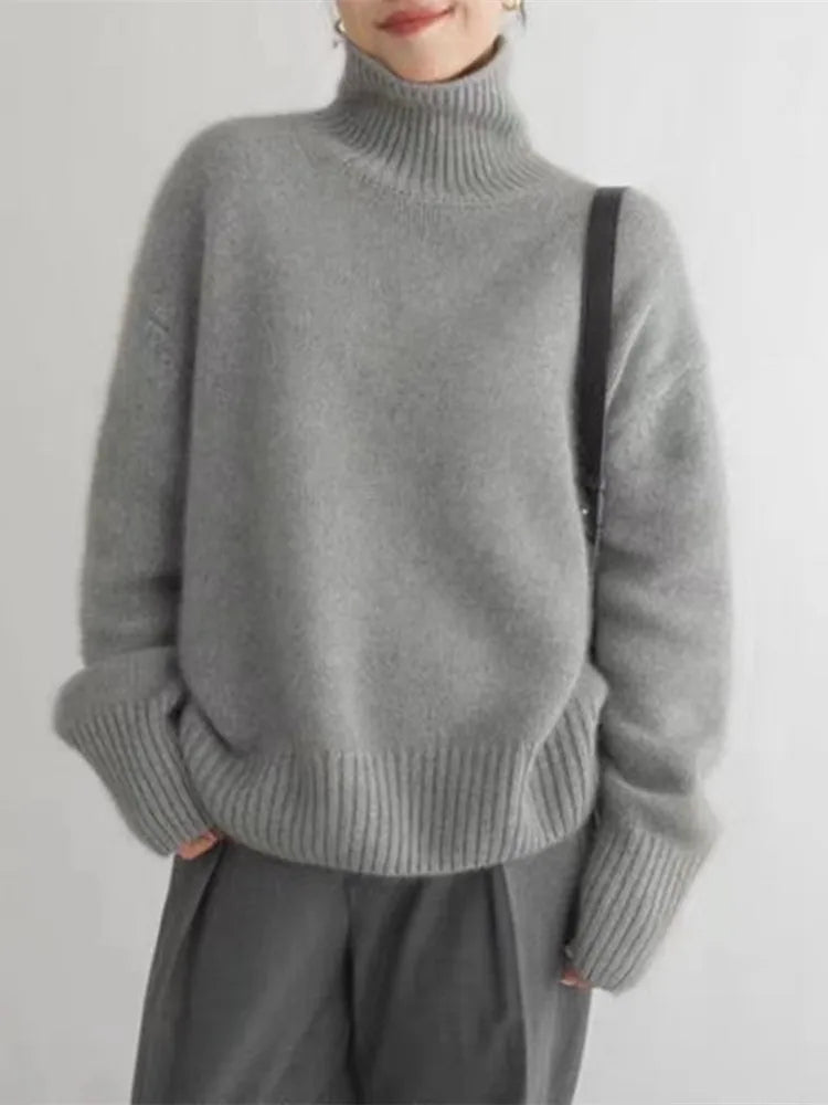 Linea | Hoher Hals Pullover