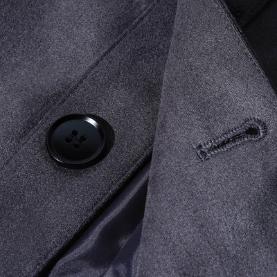 Vintage Herren Suede Jacke Janusz, einreihig, mit Stehkragen