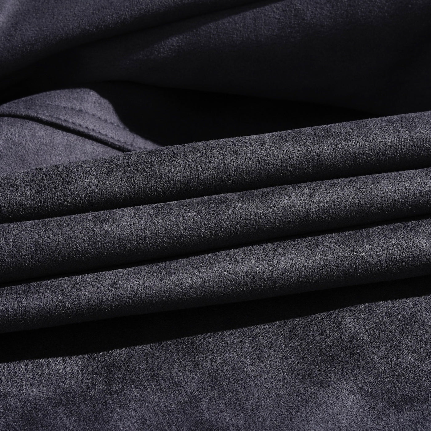 Vintage Herren Suede Jacke Janusz, einreihig, mit Stehkragen