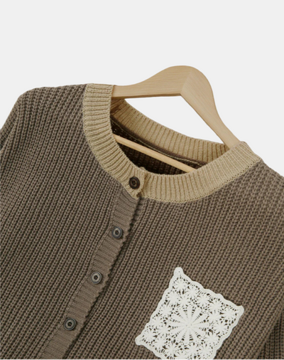 Evangeline | Strickjacke mit Taschen