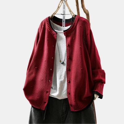 Celine | Strickjacke mit Struktur