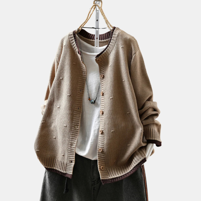 Celine | Strickjacke mit Struktur