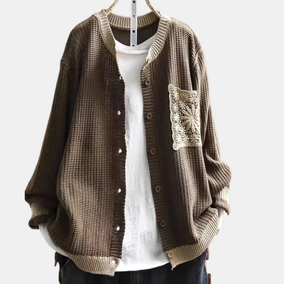 Evangeline | Strickjacke mit Taschen