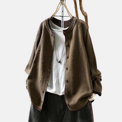 Celine | Strickjacke mit Struktur