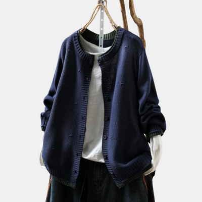 Celine | Strickjacke mit Struktur