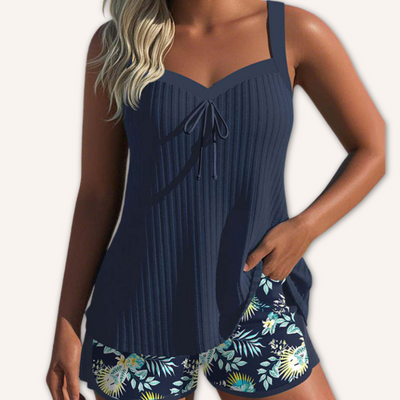 Lara - Tankini-Set mit Blumenmuster