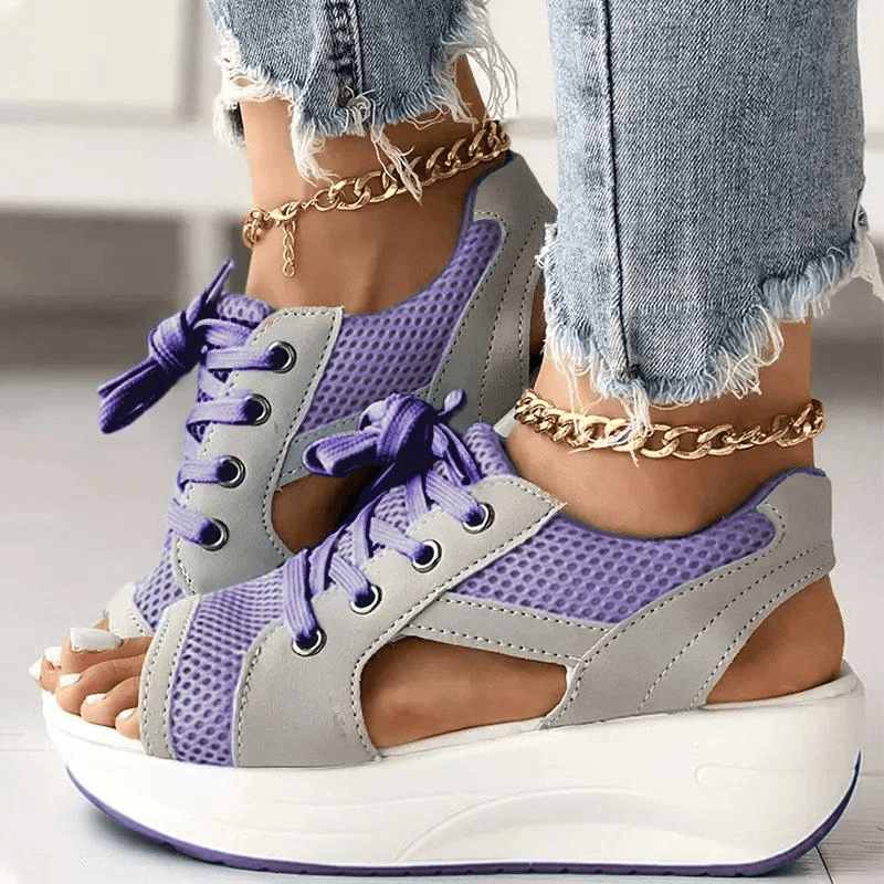 Aase | Stilvolle Plattform Sneakers