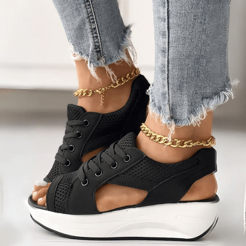 Aase | Stilvolle Plattform Sneakers