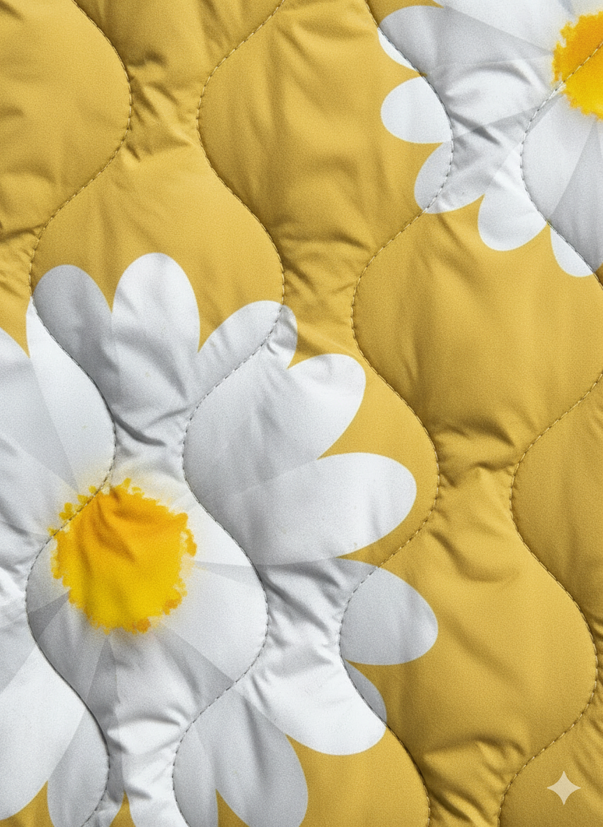 Veste Femme à Motif Charmant de Marguerite